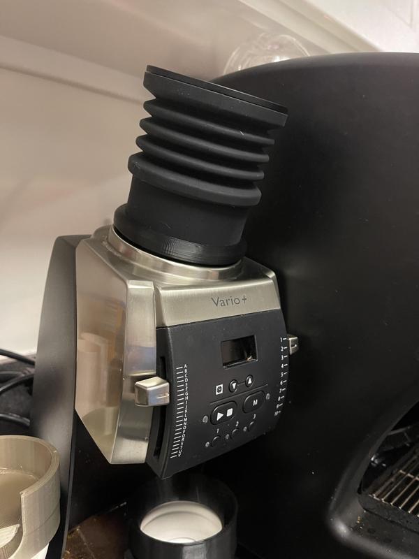 Baratza Vario+ Single Doser Hopper and Bellows