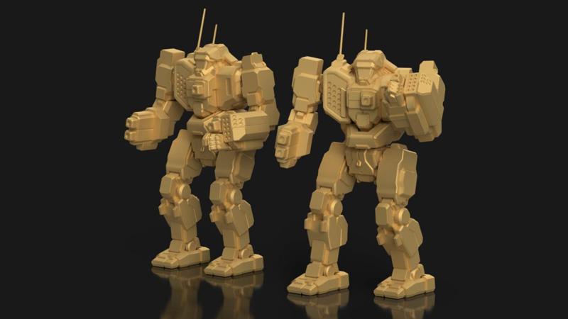 Trebuchet TBT-3C for Battletech