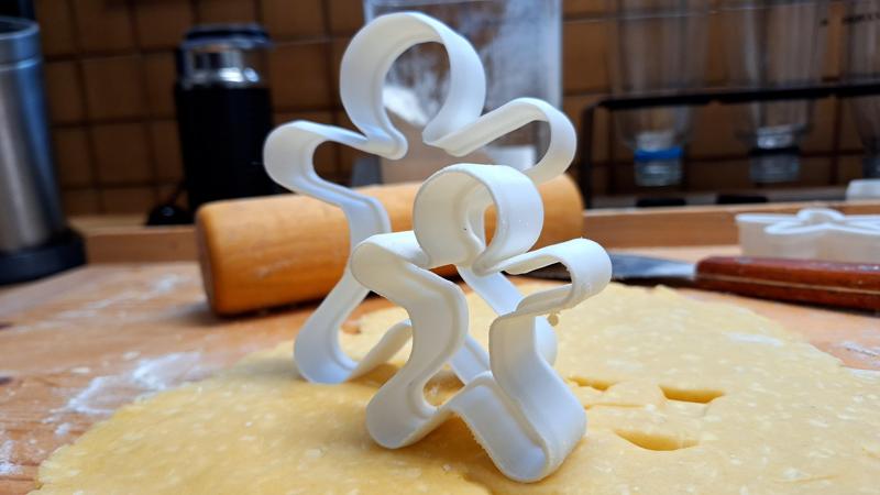 Gebäck-Ausstecher, Lebkuchenmann (die wirklich funktionieren) / Cookie cutter, gingerbread man (which really work)