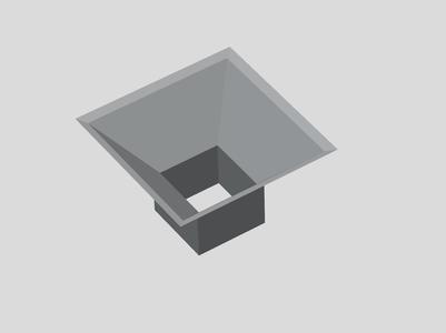 Square funnel