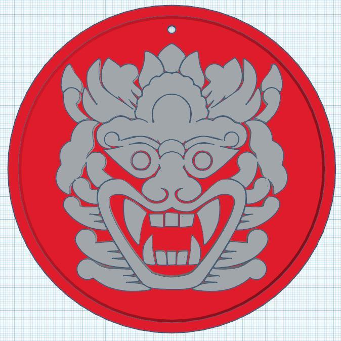 Tribal mask 10