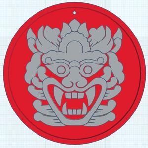 Tribal mask 10
