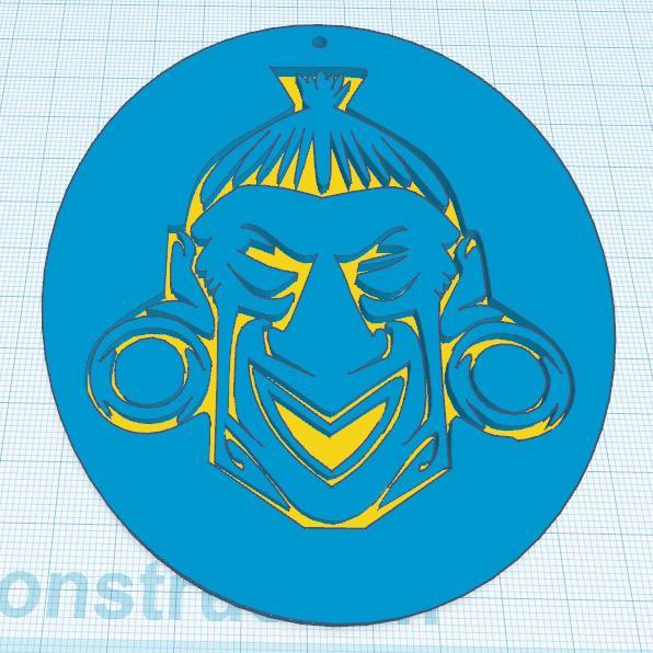 Stylish tribal mask model 5