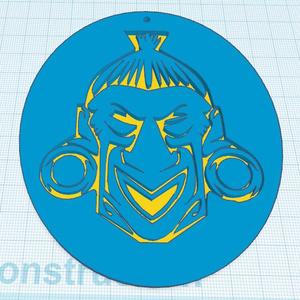 Stylish tribal mask model 5