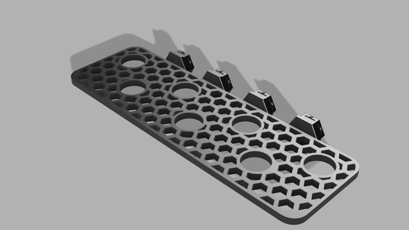 hex wall - Tool holder