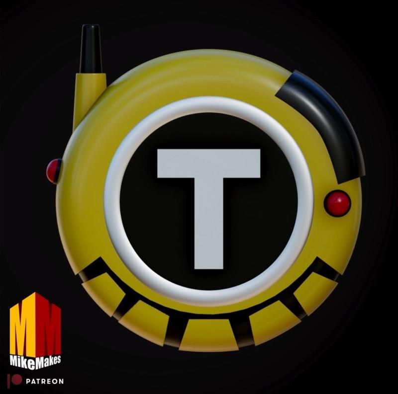 Teen Titans Communicator Replica from Animated Series 3D Model