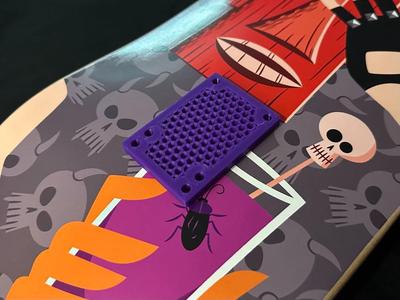 Honeycomb TPU Skateboard Truck Riser Pad - 4 Sizes