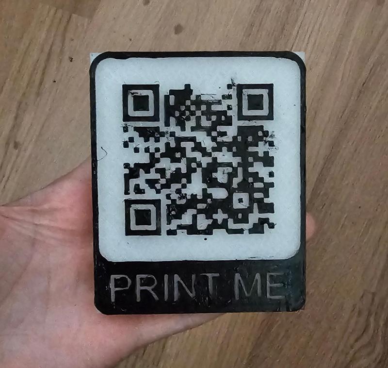 PRINT ME - QR CODE