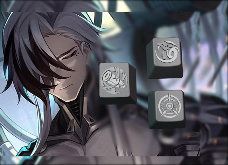 Boothill keycaps Honkai: Star Rail
