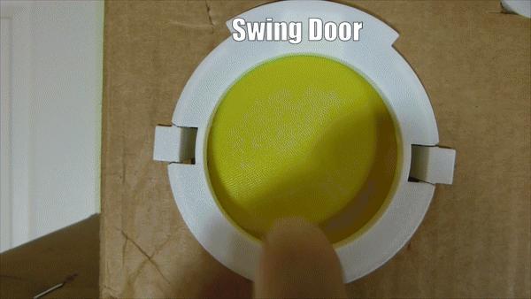 on-target bullseye door