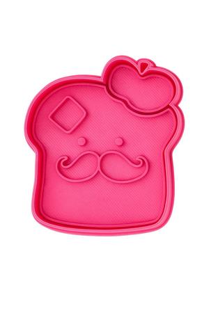 BREAD COOKIE CUTTER WITH MUSTACHE