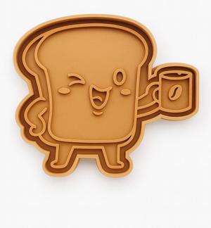 BREAD COOKIE CUTTER WITH CUP