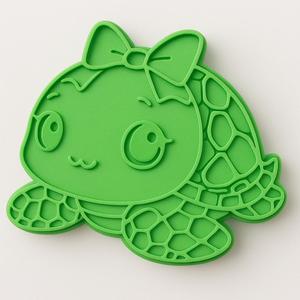 Turtle with Bow Cookie Cutter