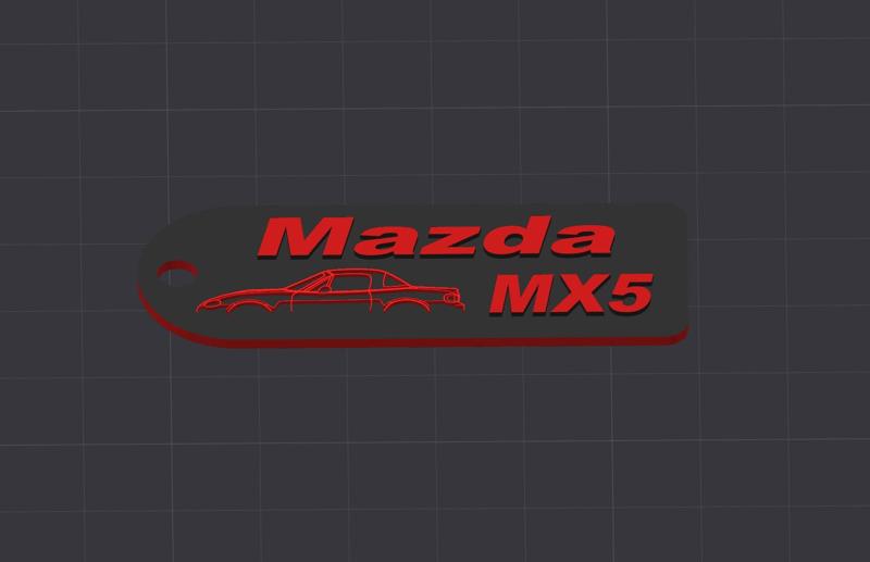 Mazda MX5 NB2 Keychain