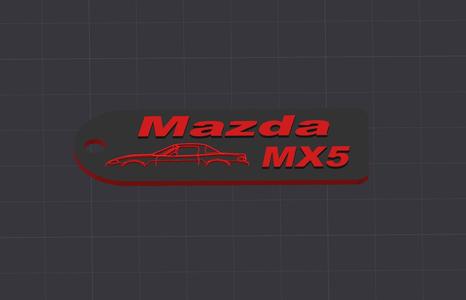 Mazda MX5 NB2 Keychain
