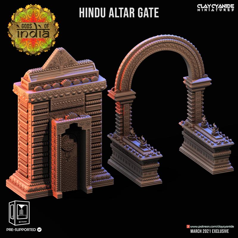 Hindu Altar Gate