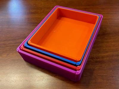 Jigsaw Puzzle Piece Sorting Trays