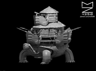 Battle Tortoise & Giant Tortoise