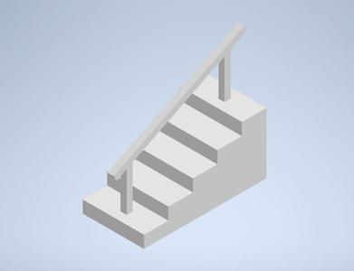 finger ramp stairs rail