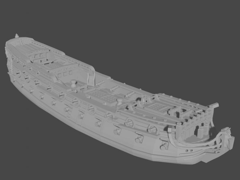 EN English Frigate "HMS Mordaunt" GS-EN-1