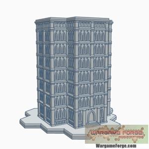 Gothic Building 58 with Hex Base GHB058