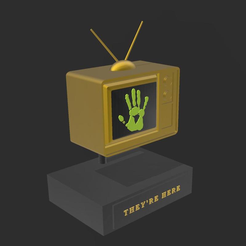 They're Here Trophy (Phasmophobia)