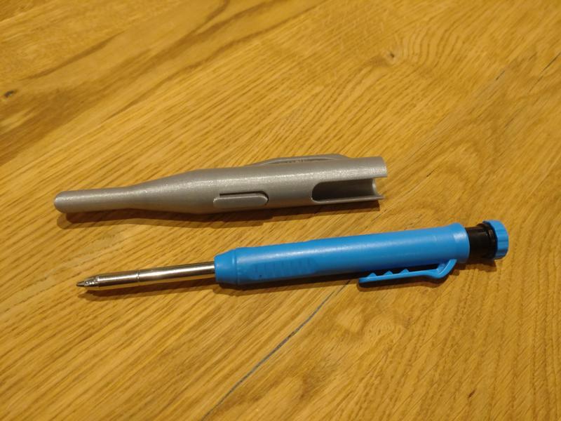 Holder for carpenter pencil