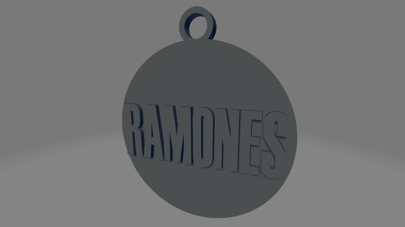 Ramones keychain
