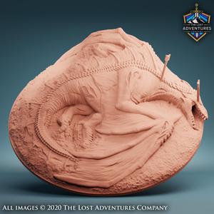 Dead Dragon Marker (White Guardian)