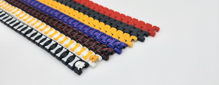 Lucky Charm Slimline Flexi Silk Bracelets