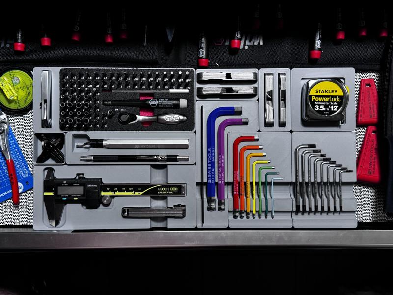 4" Mitutoyo Electronic Caliper Holder for Gridfinity