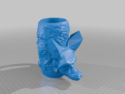 Kitsune Beer Mug