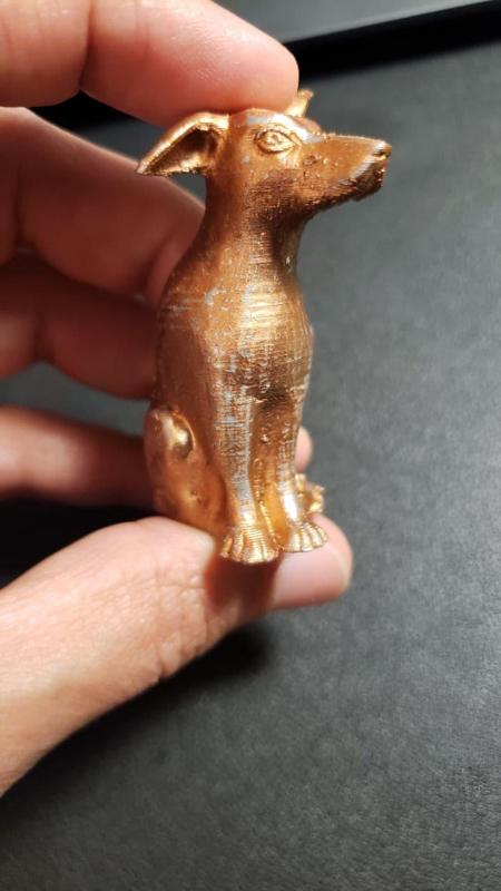 Dog Scan Sculpt - Zurab Tsereteli