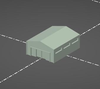 Warehouse (Minimal Low Polygon)