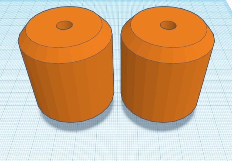 Replacement for frontwheels Nilfisk Multi II 30