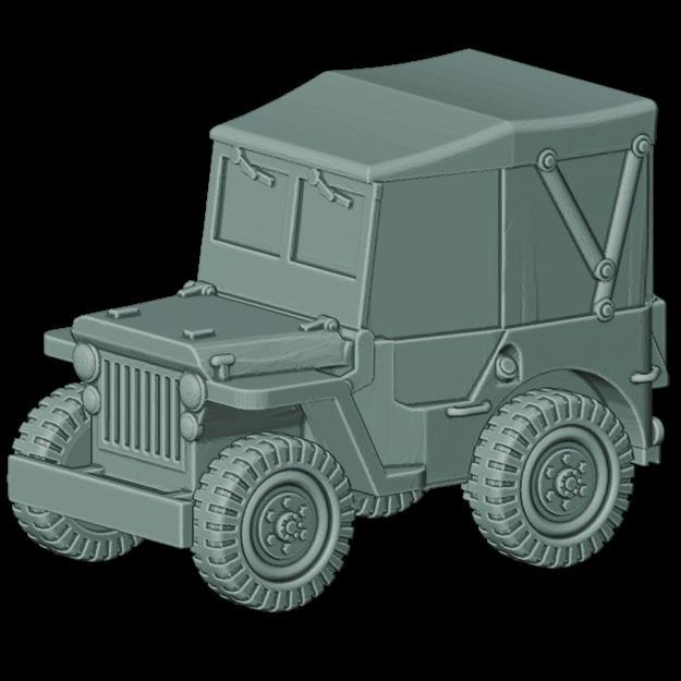 ToonKrieg Covered Jeep