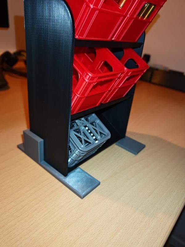 Beer Crate Battery Shelf - Stand