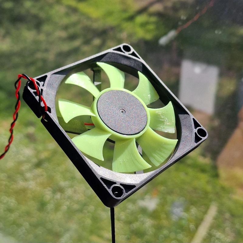 Cooling fan replacement blades