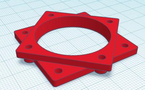 3520 to 4020 adapter fan