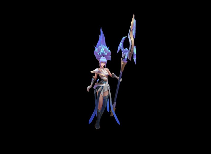 Prestige Cyber Halo Janna League of Legends 3D print model