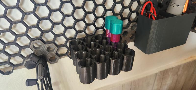 Honeycomb wall 18650 Battery holder