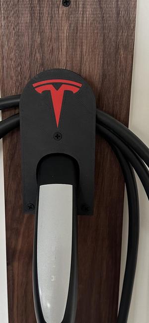 Tesla NACS mobile charge wall mount cable organizer and plug holder
