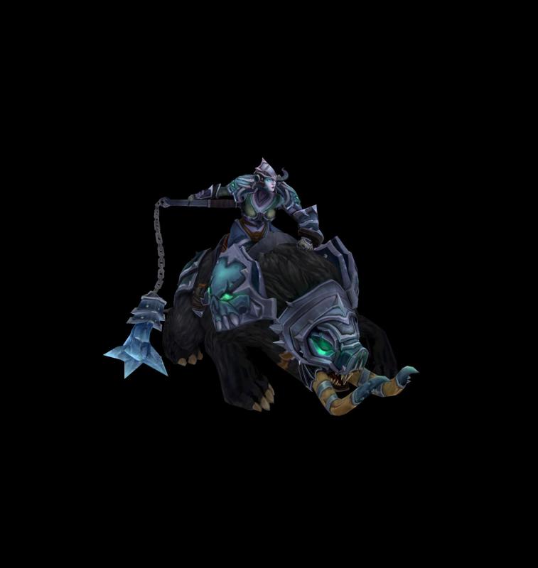 Darkrider Sejuani League of Legends 3D print model