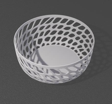 Smooth voronoi bowl