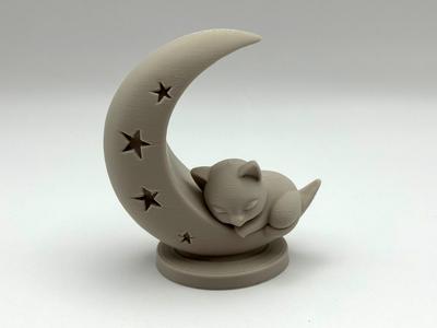 Moon Kitten Decoration