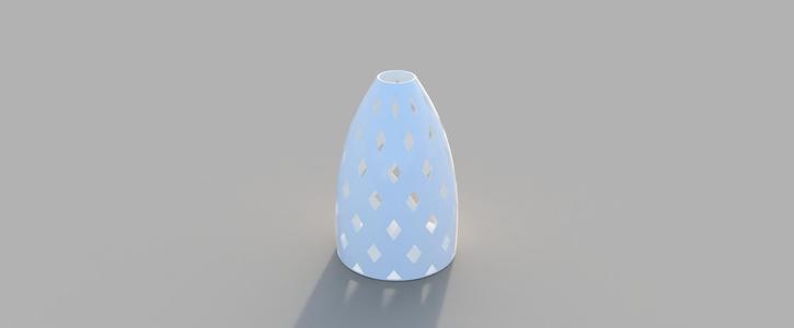 Vase with holes