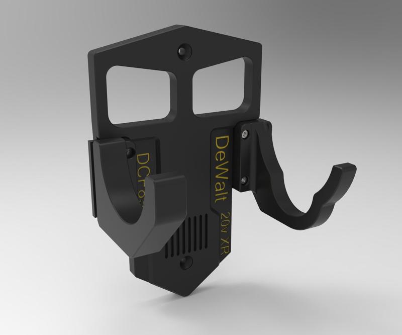 Dewalt 20v DCF894 1/2" Impact Wrench Wall Mount