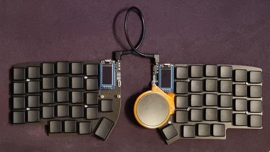 Lily58 - Trackpad Mount