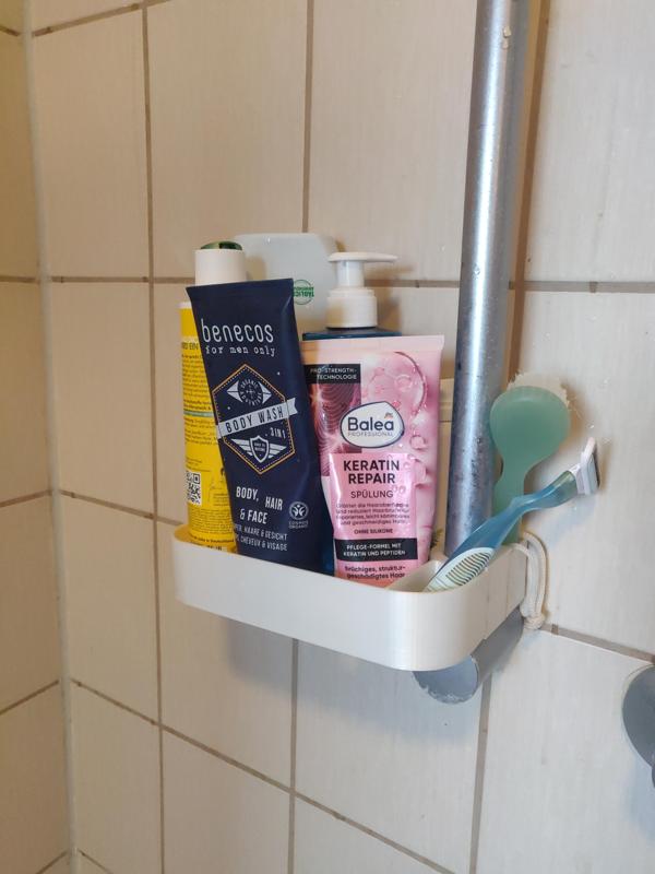 honeycomb Shampoo holder for 25 mm pipes