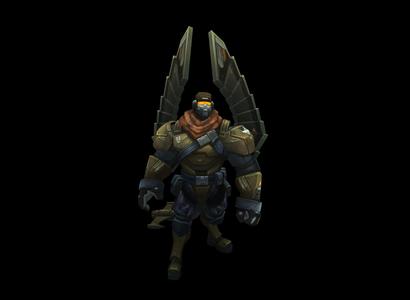 Commando Galio League of Legends 3D print model